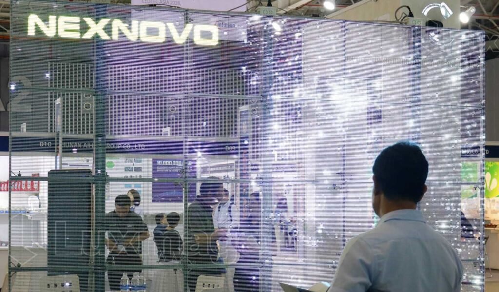 Màn hình LED trong suốt trong triển lãm và bảo tàng 